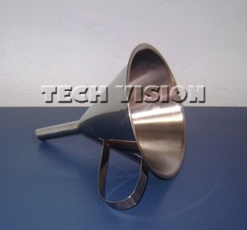 Funil de aço inox